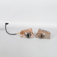 1999-2012 Porsche 911 996 997 Hardtop Lock Bracket Mount Right Left Pair OEM Used