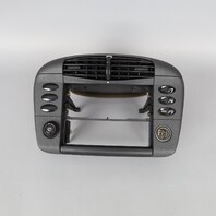 1999 Porsche 911 996 Center Dash Air Vent Bezel Grey Single Din OEM Used