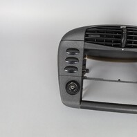 1999 Porsche 911 996 Center Dash Air Vent Bezel Grey Single Din OEM Used
