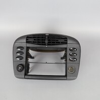 1999 Porsche 911 996 Center Dash Air Vent Bezel Grey Single Din OEM Used