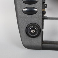 1999 Porsche 911 996 Center Dash Air Vent Bezel Grey Single Din OEM Used