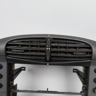 1999 Porsche 911 996 Center Dash Air Vent Bezel Grey Single Din OEM Used