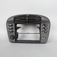 1999 Porsche 911 996 Center Dash Air Vent Bezel Grey Single Din OEM Used