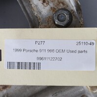 1999-2001 Porsche 911 996 3.4 Muffler Support Bracket Left 99611122702 OEM Used