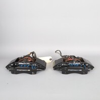 1999-2012 Porsche 911 996 Rear Brake Calipers Brembo Set Pair Black OEM Used