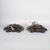 1999-2012 Porsche 911 996 Rear Brake Calipers Brembo Set Pair Black OEM Used