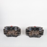 1999-2012 Porsche 911 996 Front Brake Calipers Brembo Set Pair Black OEM Used