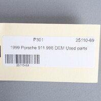 1999 Porsche 911 996 Ignition Switch Lock Housing Key OEM Used