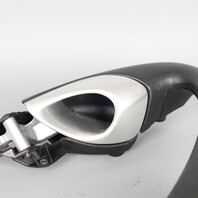 1999-2004 Porsche 911 Left Door Panel Handle Cover 99655559100 Black OEM Used