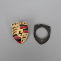 Porsche 911 993 996 997 Boxster 986 987 Cayenne 955 Hood Emblem Crest Badge