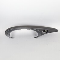 1999 Porsche 911 996 Speedometer Cover Trim Leatherette Black OEM Used