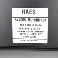 1999 2000 Porsche 911 996 Boxster 986 Convertible Amp Amplifier HAES OEM Used