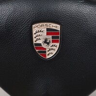 2000-2004 Porsche 911 Boxster 3 Spoke Steering Wheel Airbag Black OEM Used