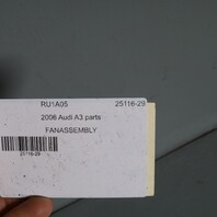 2006-2013 Audi A3 TT Radiator Fan Assembly 1K0121205AD OEM Used