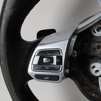 2010-2014 Volkswagen GTI Jetta GLI Steering Wheel Flat Bottom 5K0419091 OEM Used