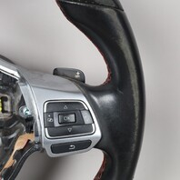 2010-2014 Volkswagen GTI Jetta GLI Steering Wheel Flat Bottom 5K0419091 OEM Used