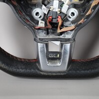2010-2014 Volkswagen GTI Jetta GLI Steering Wheel Flat Bottom 5K0419091 OEM Used