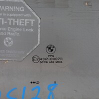 1996-2002 BMW Z3 Right Front Door Glass Window 51328397628 OEM Used