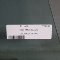 1996-2002 BMW Z3 Right Front Door Glass Window 51328397628 OEM Used