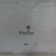 1996-2002 BMW Z3 Left Front Door Glass Window 51328397627 OEM Used