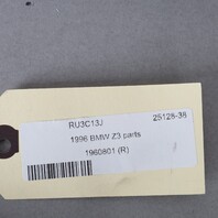 1996-2002 BMW Z3 Right Outside Door Handle 51218401624 OEM Used