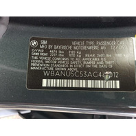 2010 BMW 528i E60 - OEM Used Parts - Stock # 25130