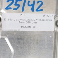 2012-2019 BMW M5 M6 ABS Anti Lock Brake Pump 34517846159 OEM Used