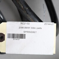 2001-2006 BMW 325i 330i E46 Rear Coil Spring Pair 33536750250 OEM Used