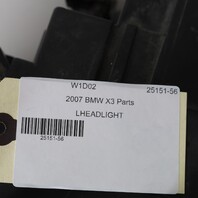 2007-2010 BMW X3 E83 Driver Xenon Headlight Adaptive 63123456045 OEM