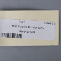 1997-1999 Porsche Boxster 986 Front Dash Speaker Nokia Left OEM Used