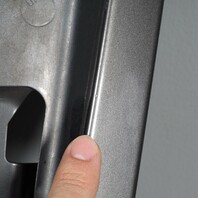 1999-2004 Porsche 911 Bare Engine Deck Lid Cover Slate Grey OEM 99651201101