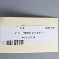 1997-2004 Porsche 911 996 Boxster 986 Left Door Mirror 10 Pin OEM Used