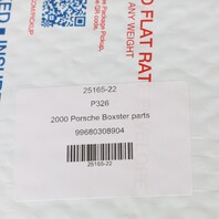 2000-2004 Porsche 911 Boxster 3 Spoke Steering Wheel Airbag Black OEM Used