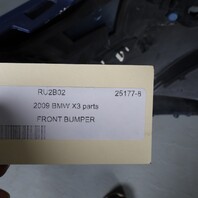 2007-2010 BMW X3 E83 Front Bumper Cover Montego Blue 51113445878 OEM Used