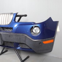 2007-2010 BMW X3 E83 Front Bumper Cover Montego Blue 51113445878 OEM Used