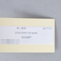 2004-2010 BMW X3 Left Rear Fender Flare Arch 51713330867 OEM Used