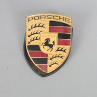 Porsche 911 Boxster Cayenne Hood Emblem Crest Badge 99355921100 OEM Used