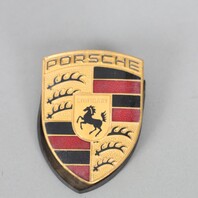 Porsche 911 Boxster Cayenne Hood Emblem Crest Badge 99355921100 OEM Used