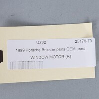1999-2002 Porsche Boxster Right Door Window Motor 98662410202 OEM Used