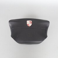 1997-2000 Porsche 911 Boxster 4 Spoke Steering Wheel Airbag Black OEM Used
