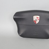 1997-2000 Porsche 911 Boxster 4 Spoke Steering Wheel Airbag Black OEM Used