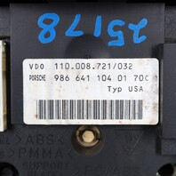 1997-1999 Porsche Boxster Speedometer Instrument Cluster 98664110401 OEM Used