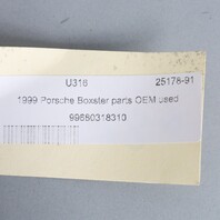 1999-2004 Porsche 911 Boxster Right Seat Buckle 99680318310 OEM Used