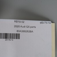 2018-2024 Audi Q5 Transmission Mount Support Bracket 80A399262BA OEM Used