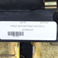 1997-2004 Porsche 911 996 Boxster 986 Front Seat Bottom Cushion Left OEM Used