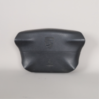 1997-2000 Porsche 911 Boxster 4 Spoke Steering Wheel Airbag Black OEM Used