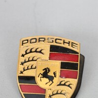 Porsche 911 Boxster Cayenne Hood Emblem Crest Badge 99355921100 OEM Used