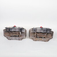 1997-2012 Porsche Boxster Cayman 986 987 Front Brake Calipers Brembo Set Black OEM Used