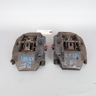 1997-2012 Porsche Boxster Cayman 986 987 Front Brake Calipers Brembo Set Black OEM Used