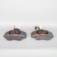 1997-2012 Porsche Boxster Cayman 986 987 Rear Brake Calipers Brembo Set Black OEM Used